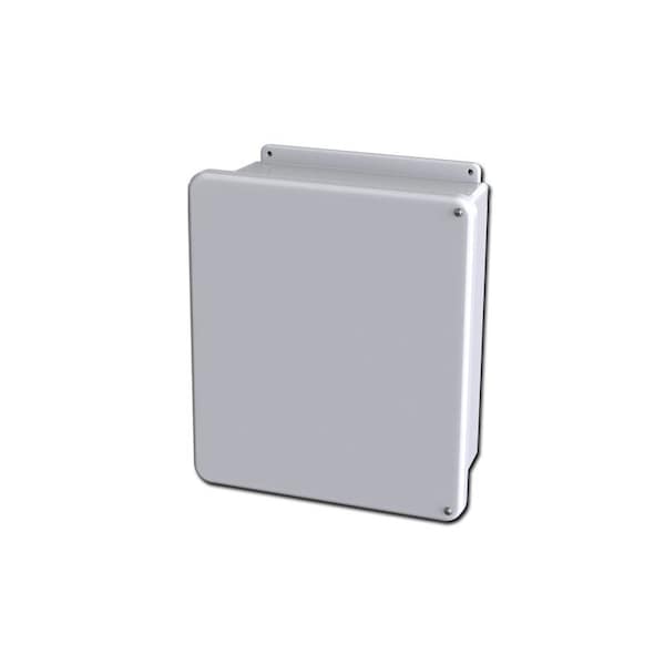 Captive Screws Electrical Enclosures, 15.48 in H, 6.21 in D, 13.48 in W, NEMA 4, 4X, 12, 13